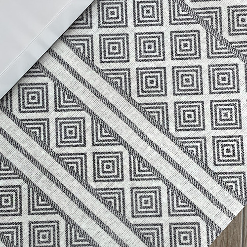 베이자플로우 샤이엔 화이트 PVC 러그 - Cheynne White, 120x195cm
